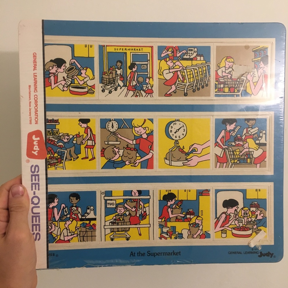 Vintage 1970’s Judy See- Quees Puzzle- Sealed-RARE